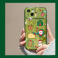 🎄Christmas Tree Hanger Flip Mirror Case Cover voor iPhone🎅🎅Christmas promotie 40% korting🎊