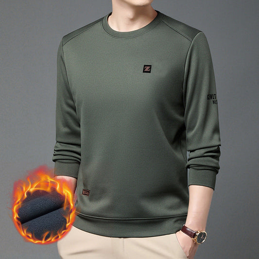 🎅🎄Christmas Early Sale🎄Men’s Fashion Plush-Lined Base Shirt