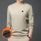 🎅🎄Christmas Early Sale🎄Men’s Fashion Plush-Lined Base Shirt