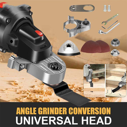 🔥🎁🎁 Haakse Slijper Converter Set, Haakse Slijper Converter Universele Kop Adapter, Koolstofstaal Haakse Slijper naar Multi-Tool Converter🔥🔥