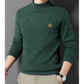 Men's Thickened Mock Neck Warm Solid Sweatshirt（50% OFF）