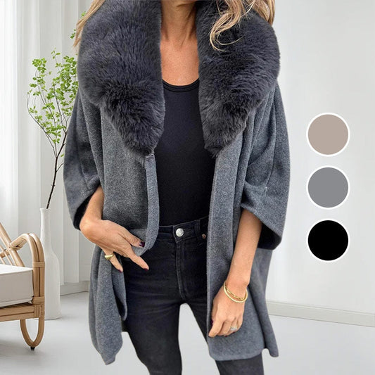 🔥 🧥 Women's Faux Fur Collar Puffer Coat🔥